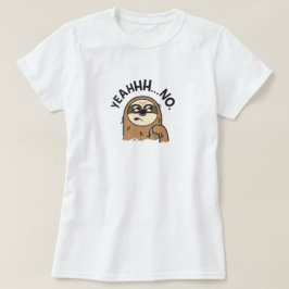 Camiseta graciosa Sloth