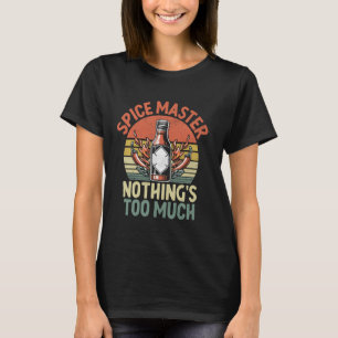 Camiseta Graciosa sriracha picante salsa picante aguijón pi