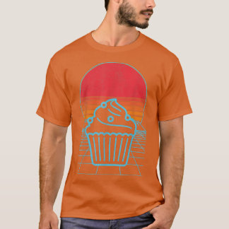 Camiseta Graciosa tarta de pastelería panadera Lover 80s 90