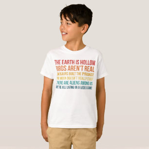 Camiseta Graciosa teoría de conspiración alienígena sobr