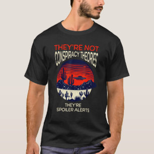 Camiseta Graciosa teoría de conspiración sobre revelación d
