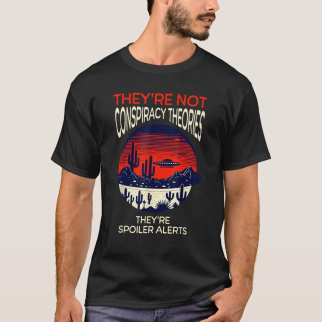 Camiseta Graciosa teoría de conspiración sobre revelación d (Anverso)