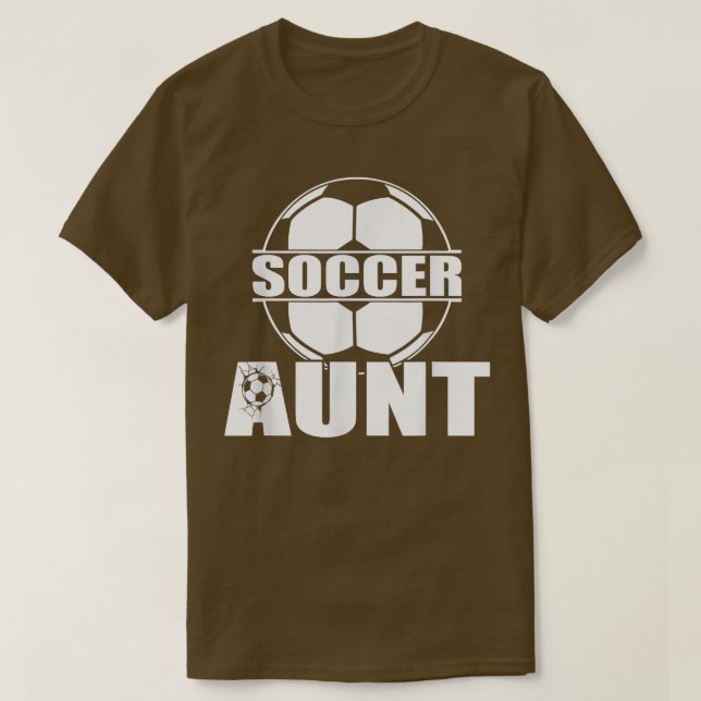 Camiseta Graciosa tía de fútbol (Diseño del anverso)
