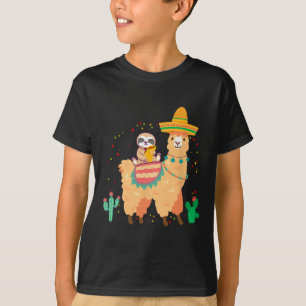 Camiseta Graciosa Tragedia Y Llama Con Taco Y S Mexicano