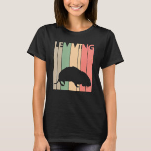 Camiseta Graciosa Trayectoria de Lemming
