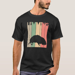 Camiseta Graciosa Trayectoria de Lemming