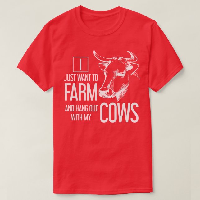Camiseta Graciosa vaca de cría de novillos (Diseño del anverso)