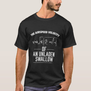 Camiseta Graciosa Velocidad De Velocidad De La Aire De Una