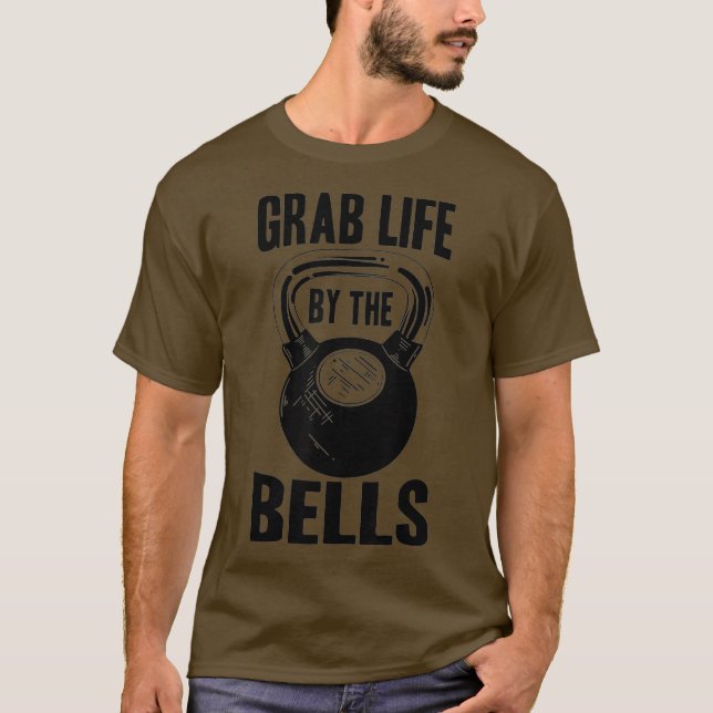 Camiseta Graciosa Vida De Los Campesinos Guay Kettlebell Me (Anverso)