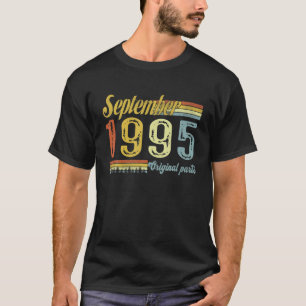 Camiseta Graciosa Viñeta De Cumpleaños 26 Septiembre 1995 A