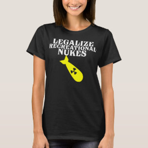 Camiseta Graciosa y anárquica anarquista de Cap legalize Re