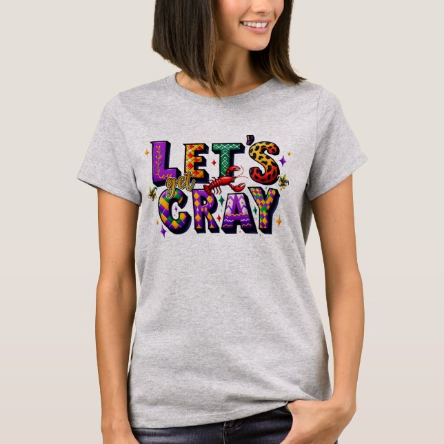 Camiseta Graciosamente vamos a conseguir crujiente cangrejo (Anverso)