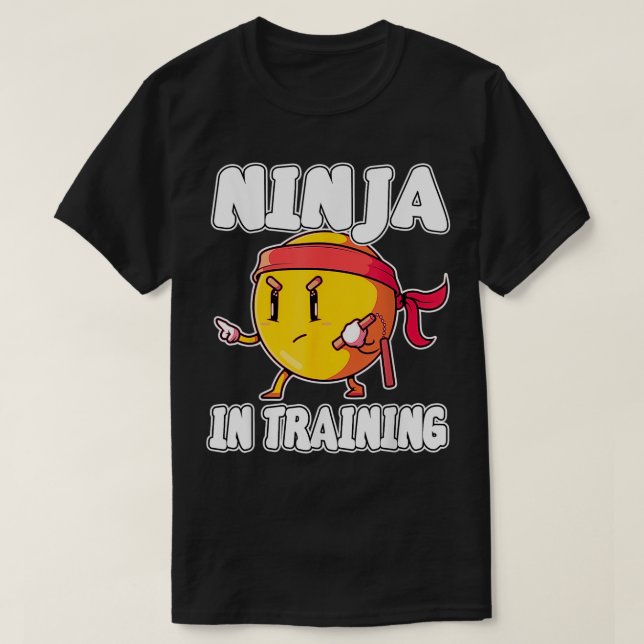 Camiseta Graciosas Artes Marciales Ninja para los niños nor (Diseño del anverso)