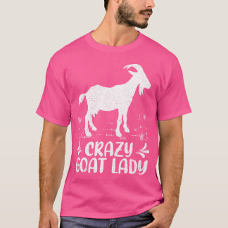 Camiseta Graciosas Cabras Lover Loca Cabra Dama Ganadero Gr