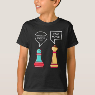 Camiseta Graciosas figuras de ajedrez