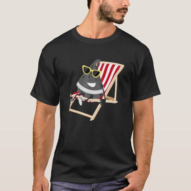 Camiseta Graciosas gafas de sol de frutas de verano de Guay (Anverso)