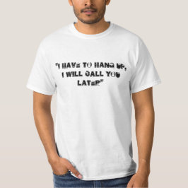 Camiseta graciosas mentiras blancas en T-Shirt