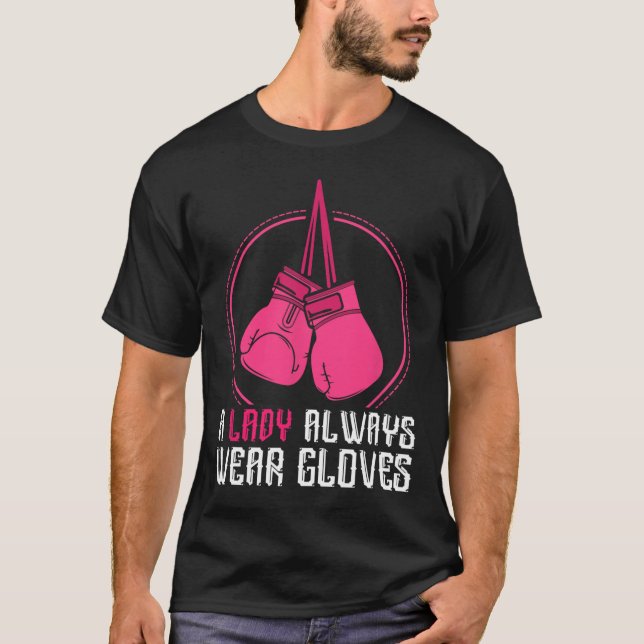 Camiseta Graciosas mujeres de boxeo tailandesas dan Muay Th (Anverso)