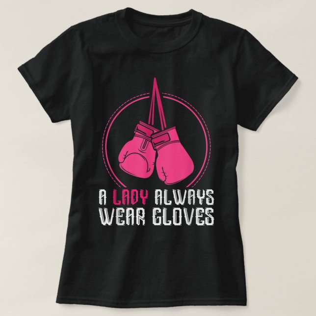 Camiseta Graciosas mujeres de boxeo tailandesas regalo Muay (Diseño del anverso)