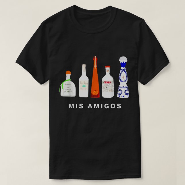 Camiseta Graciosas mujeres sarcásticas de moda miden amigos (Diseño del anverso)