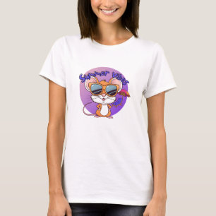 Camiseta Graciosas vibraciones de verano del ratón