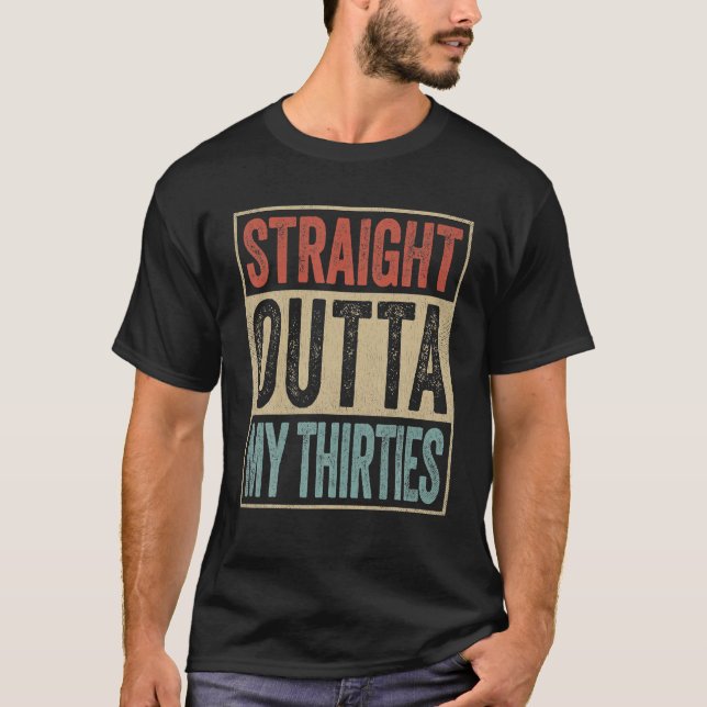 Camiseta Gracioso 40 cumpleaños regalo Chiste Gag directo f (Anverso)