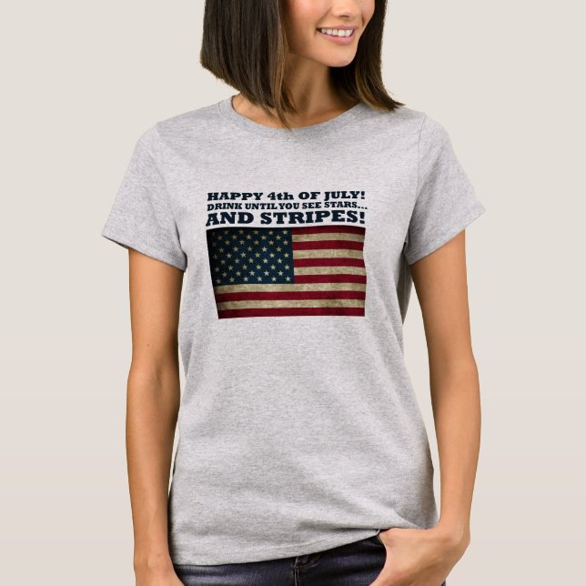Camiseta Gracioso 4 de julio (Anverso)