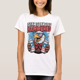 Camiseta Gracioso 4 de Julio Diseño para Mujeres