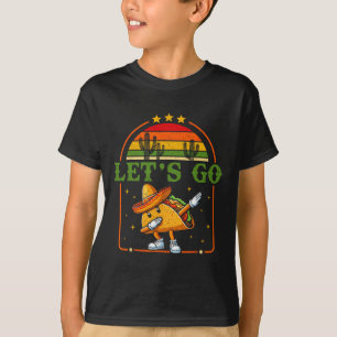Camiseta Gracioso 4 De Julio Patriótico Dabbing Taco Meme L