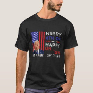 Camiseta Gracioso 4 De Julio Sabes Lo Que Pasa, Joe Bi