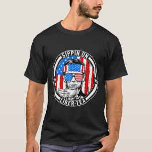Camiseta Gracioso 4 De Julio Sippin En Liber-tea Liberty Ee