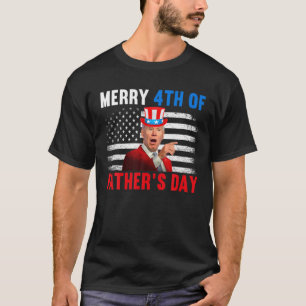 Camiseta Gracioso 4 De Julio Tee - Joe Biden Merry 4 De Gra