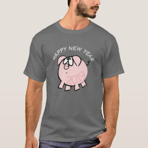 Camiseta Gracioso 4 Personalizado Ilustracion Año Cerdo Zod