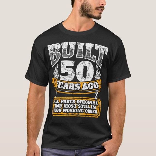 Camiseta Gracioso 50.º Regalo De Día-B De Camisas De Cumple (Anverso)