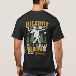 Camiseta Gracioso abuelo de gran pie personalizado