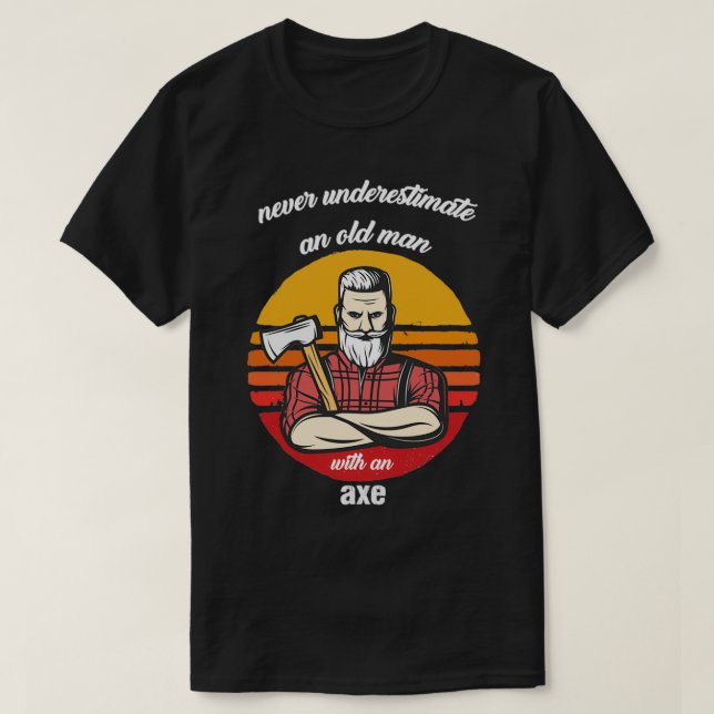 Camiseta Gracioso abuelo t2 (Diseño del anverso)