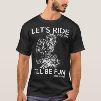 Camiseta Gracioso accidente de bicicleta