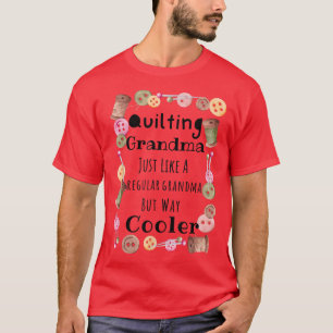 Camiseta Gracioso acribillar la manera de la abuela más frí