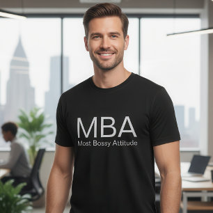 Camiseta Gracioso acrónimo de MBA