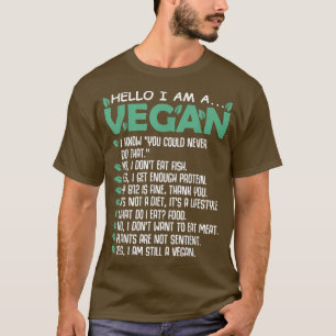 Camiseta Gracioso activismo vegano incluso estilo de vida v