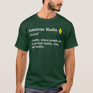 Camiseta Gracioso aficionado al hobby de la radio T Shirt p