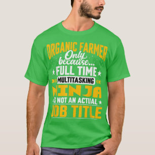 Camiseta Gracioso Agr de Agricultura Orgánica