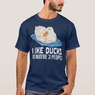 Camiseta Gracioso agricultor Animal Pato Pato de Pájaro