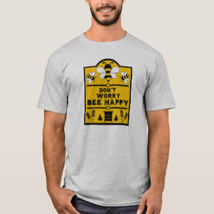 Camiseta Gracioso agricultor de miel acuaria