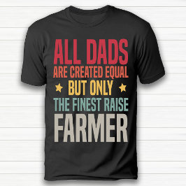 Camiseta Gracioso agricultor retro de cosecha papá agricult