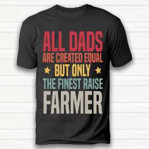 Camiseta Gracioso agricultor retro de cosecha papá agricult