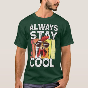 Camiseta Gracioso agricultor Rooster Hen Chicken