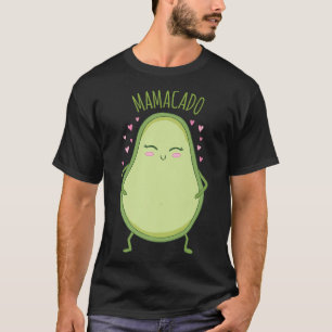 Camiseta Gracioso aguacate Embarazo revela el Santo Guacamo