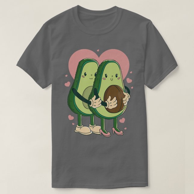 Camiseta Gracioso aguacate Embarazo Revelar Santo Guacamole (Diseño del anverso)