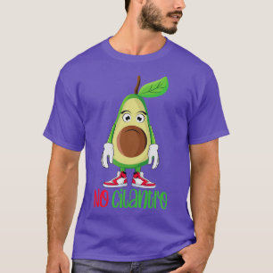 Camiseta Gracioso aguacate guacamole sin ciliantro